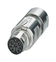 PHOENIX CONTACT 1628937 CIRCULAR CONN, RCPT, 5+3+PE, CRIMP