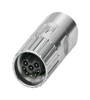 PHOENIX CONTACT 1629058 CIRCULAR CONN, PLUG, 8POS, CRIMP