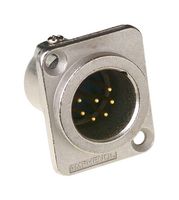 AMPHENOL AUDIO AC7MDZ XLR CONNECTOR, PLUG, 7POS, PANEL