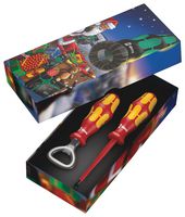 WERA KRAFTFORM CHRISTMAS 2021 SCRWDRVR SET, VDE INSULATED ROHS COMPLIANT: YES