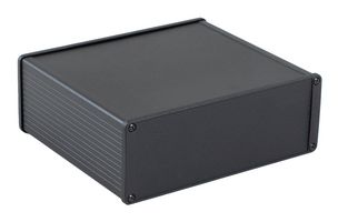HAMMOND 1457U1601BK ENCLOSURE, MULTIPURPOSE, ALUMINIUM, BLK