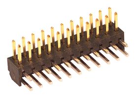 MOLEX 87760-2216 CONN, R/A HEADER, 22POS, 2ROW, 2MM