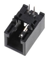MOLEX 95501-2401 MODULAR CONN, R/A JACK, 4P4C, 1PORT, TH