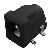 GCT DCJ250-15-A-K1-C DC POWER JACK, 7A, 20VDC, BLACK