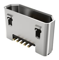 GCT USB3190-GF-C MICRO USB CONN, 2.0 TYPE B RCPT, 5P, SMT