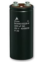 TDK B43701A5398M000 CAP, ALU ELEC, 3900UF, 450V, SCREW