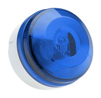 MOFLASH SIGNALLING X195-02WH-SB-03 BEACON, BLUE, CONTINUOUS/FLASH, 28V