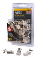 KLEIN TOOLS VDV826-705 MOD CONN, RJ45 PLUG, 8P8C, 1PORT, CAT6A