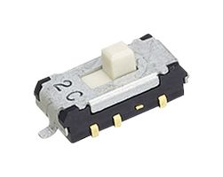 NIDEC COMPONENTS CMS-2202TB SLIDE SWITCH, DPDT, 0.1A, 12VDC, SMD