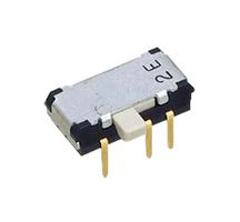 NIDEC COMPONENTS CMS-2212C. SLIDE SWITCH, DPDT, 0.1A, 12VDC, SMD