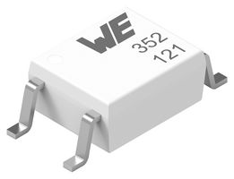 WURTH ELEKTRONIK 141352145000 OPTOCOUPLER, TRANSISTOR, 3.75KV, SOP