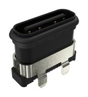 AMPHENOL COMMUNICATIONS SOLUTIONS 12402082E512A USB CONN, TYPE C RCPT, 24POS, SMT