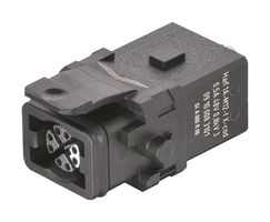 HARTING 09100083101 HEAVY DUTY INSERT, RCPT, 8POS, 0.5A
