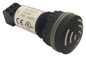 WERMA 10701070 ZUMBADOR, SIMPLE/PULSO, 80DB, 24V