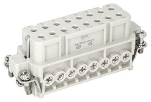 MULTICOMP PRO MP009522 HEAVY DUTY INSERT, 16+PE, RCPT, SZ 16A ROHS COMPLIANT: YES