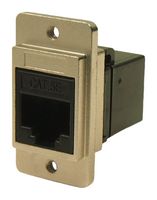 MULTICOMP PRO MP - CP30720M3 ADAPTOR, RJ45 JACK-JACK, 8P8C, NICKEL ROHS COMPLIANT: YES