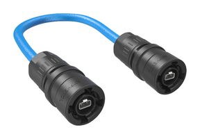 AMPHENOL COMMUNICATIONS SOLUTIONS MSPEC6P2BE010 ENET CORD, SPE PLUG-PLUG, 5M
