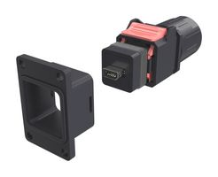 AMPHENOL COMMUNICATIONS SOLUTIONS NDHN6B2 HOOD & PLUG KIT, IX TYP B, 10P10C, PANEL ROHS COMPLIANT: YES