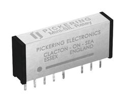 PICKERING 107-2-C-12/3D REED RELAY, DPDT, 12V, THT