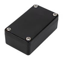HAMMOND 1551WHBK ENCLOSURE, PLASTIC, 60MM X 35MM X 22MM