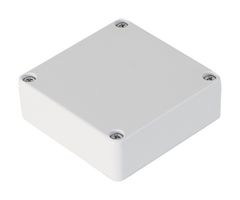 HAMMOND 1551WTGY ENCLOSURE, PLASTIC, 60MM X 60MM X 22MM