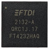 FTDI FT4232HAQ-TRAY USB TO UART BRIDGE, -40 TO 105DEG C