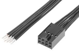 MOLEX 219659-1084 CNJ CBL 8P HEMBRA-EXTREMO LIBRE, 600MM