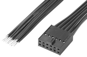MOLEX 219659-1124 CNJ CBL 12P HEMBRA-EXTREMO LIBRE, 600MM