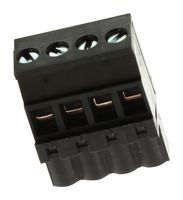 MOLEX 39533-2004 5.08MM EURO PLUG VERT RWE BLK 4CKT