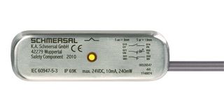 SCHMERSAL 103000653 SAFETY INTERLOCK SW, DPDT/SPST/0.01A/24V