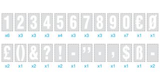 MULTICOMP PRO MP010487 LABELLING KIT, PRE-PRINTED, 30MM, WHITE