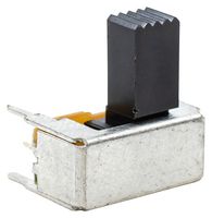 E-SWITCH EG1224 SLIDE SWITCH, SPDT, 0.5A, 15VDC, THT