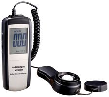 MULTICOMP PRO MP780966 SOLAR POWER METER, 1999W/M2, 5 TO 40DEGC