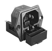 BULGIN LIMITED PF0030/28 ENTRADA CON FUSIBLE 2 POLOS 10A QC BRIDA