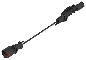 TE CONNECTIVITY 2362354-4 CABLE ASSY, 2P PLUG-RCPT, 3M