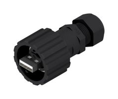 AMPHENOL CONEC 17-200121 CONECTOR USB, 2.0 TIPO A, MACHO, 4POS