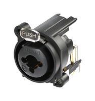 REAN RCJ6FA-H XLR CONN, R/A RCPT, 3POS, PANEL/PCB ROHS COMPLIANT: YES