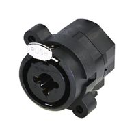 REAN RCJ10FI-H XLR CONN, R/A RCPT, 3POS, PANEL/PCB ROHS COMPLIANT: YES