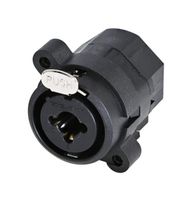 REAN RCJ9FI-V XLR CONN, RCPT, 3POS, PANEL/PCB ROHS COMPLIANT: YES