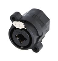 REAN RCJ6FI-H XLR CONN, R/A RCPT, 3POS, PANEL/PCB ROHS COMPLIANT: YES