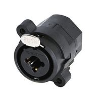 REAN RCJ6FI-V XLR CONN, RCPT, 3POS, PANEL/PCB ROHS COMPLIANT: YES