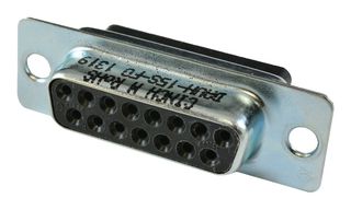 CINCH CONNECTIVITY SOLUTIONS DAUH-15S-FO D SUB SHELL, RCPT, 15POS, METAL
