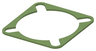 KEMTRON - TE CONNECTIVITY 93-22051 EMI SHIELDING GASKET, 29.29MM X 29.29MM