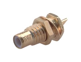 HUBER+SUHNER 22_SMC-50-0-3/111_NE RF COAX CONN, SMC, BULKHEAD JACK, 50 OHM