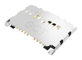 GCT MEM2085-00-115-00-A MEMORY SOCKET, MICRO SD, 9POS, PUSH-PULL
