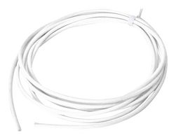 MUELLER ELECTRIC WI-M-10-25-9 TEST LEAD WIRE, 10AWG, WHITE, 7.62M