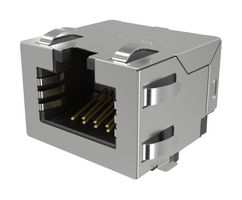 AMPHENOL COMMUNICATIONS SOLUTIONS RJE3B1881402 MODULAR CONN, R/A JACK, RJ45, 8P8C ROHS COMPLIANT: YES