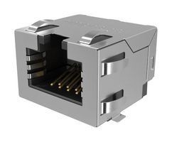 AMPHENOL COMMUNICATIONS SOLUTIONS RJE3B1881401 MODULAR CONN, R/A JACK, RJ45, 8P8C ROHS COMPLIANT: YES