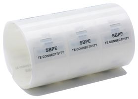 ENTRELEC - TE CONNECTIVITY SBPE12-1925-WH-3 LABEL, VINYL, WHITE, 25.4MM X 57.2MM