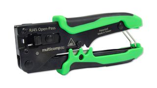 MULTICOMP PRO MP011917 CRIMPER, RJ45 MODULAR PLUG, OPEN PASS